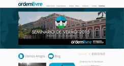 Desktop Screenshot of ordemlivre.org